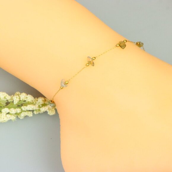 "Handmade Anklet – A Stylish Choice for Women, Thoughtful Gift Idea, EVCH1085 - Picture 3 of 15